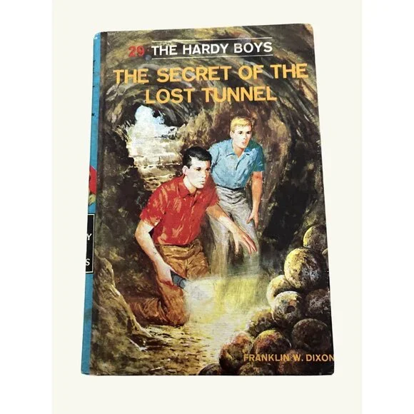 The Hardy Boys Series: The Secret Of The Lost Tunnel Number 29 Vintage - Picture 1 of 16